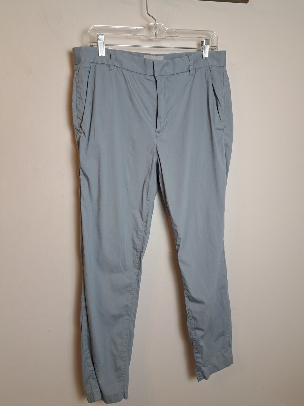Everlane Men's Blue Cotton Lightweight Breathable Pants Size 33x 30